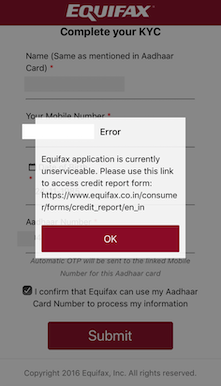Free Credit Report - Equifax